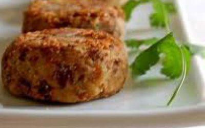 Kashmiri Entree - Vegetable Shami Kebab (1)